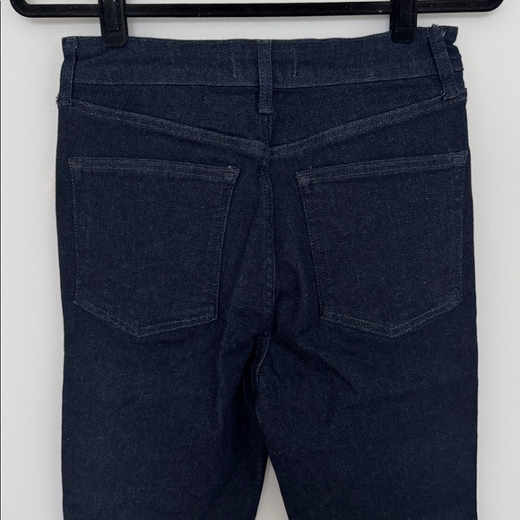 We The Free NWT Free People Women's Dark Wash Skinny Jeans w/ Raw Hem - Size 30 - Picture 6 of 8